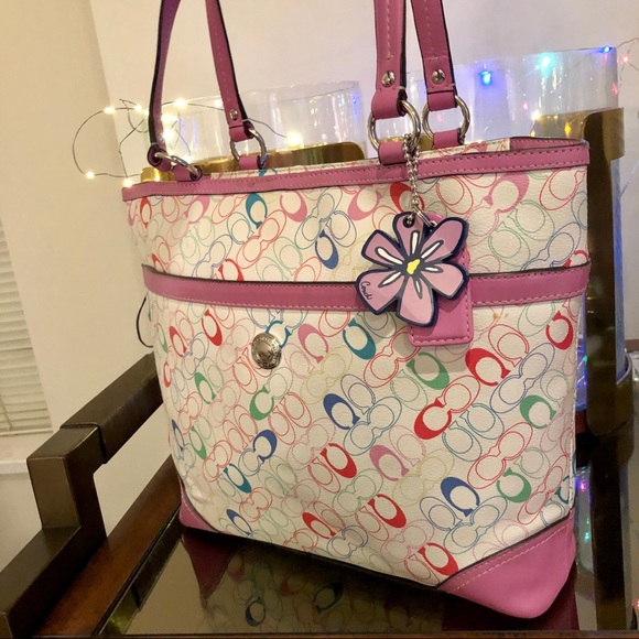 Coach Leather Tote - Picture 2 of 14